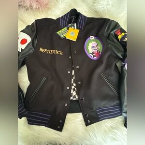 Beetlejuice Exclusive Varsity Bomber Jacket SZ: S